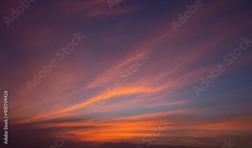 Sky Sunset or sunrise background © HB511
