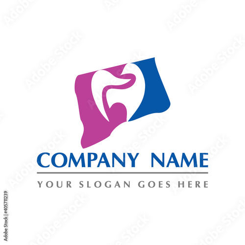 Dental Vector , connecticut dental abstract logo