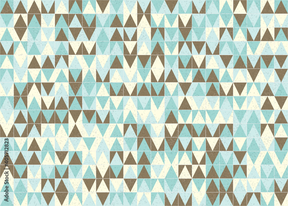 Fototapeta premium Abstract Geometric Pattern generative computational art illustration