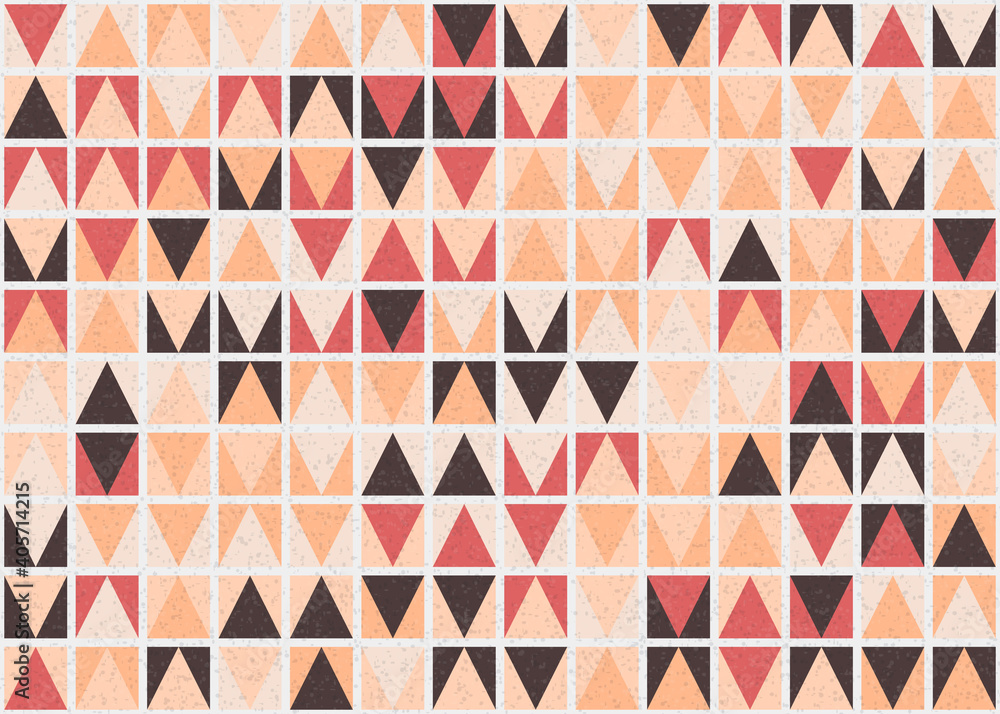 Obraz premium Abstract Geometric Pattern generative computational art illustration