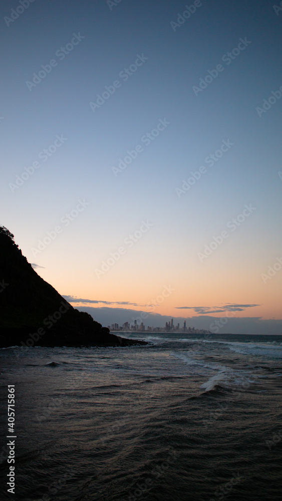 Ocean Headland at Sunset - Australia