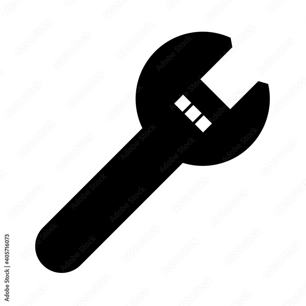 wrench logo or illustration with solid stroke style vector design. perfect use for web, mobile app, pattern, design etc. wrench logo or illustration with solid stroke style vector design. perfect use for web, mobile app, pattern, design etc.