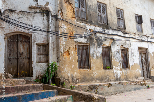 Old traditional doors. Stone Town, Zanzibar, Tanzania. © STORYTELLER