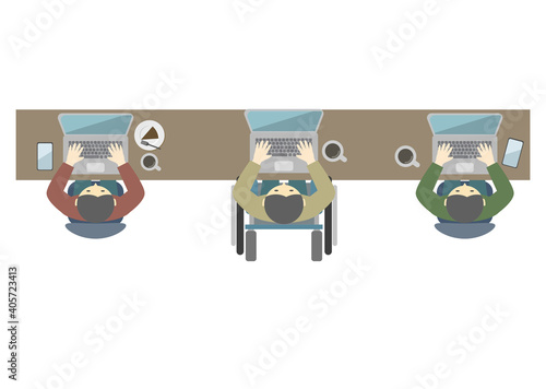 cafe, coworking space カフェ　コワーキングスペース