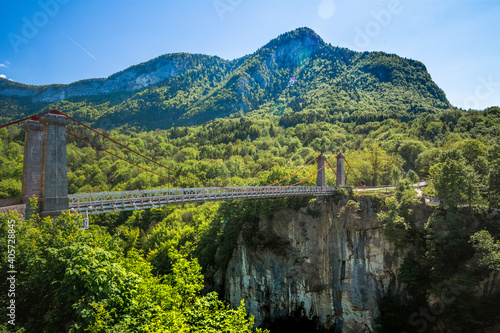 Le pont de l'Abîme, Gruffy, haute-Savoie photo