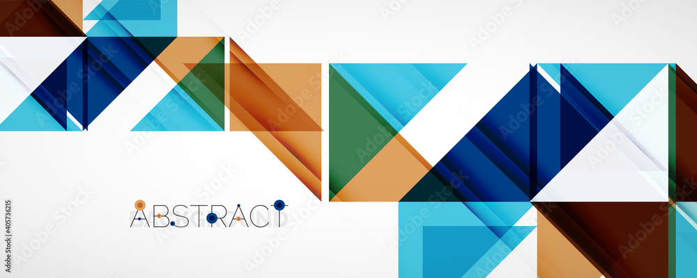 Set of vector triangle geometric backgrounds. Vector illustration for covers, banners, flyers and posters and other designs Set of vector triangle geometric backgrounds. Vector illustration for covers, banners, flyers and posters and other designs