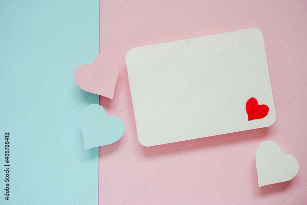 Greeting card or invitation card ideas with blank white paper on colour paper. Greeting card or invitation card ideas with blank white paper on colour paper.