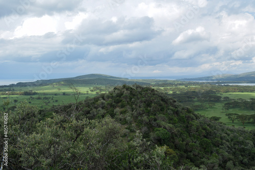 Scenic mountain landscapes against sky in Naivasha  Kenya
