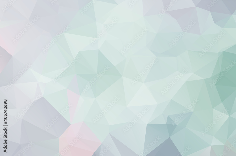 Multi color geometric triangular low poly background style