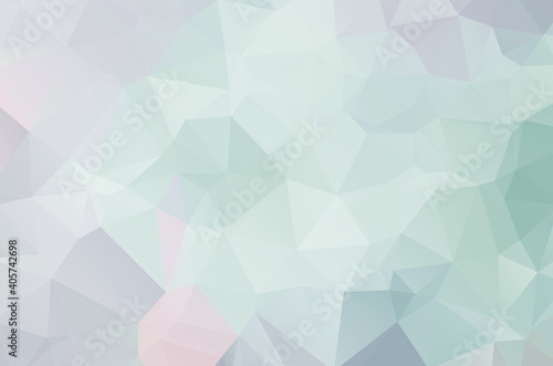 Multi color geometric triangular low poly background style