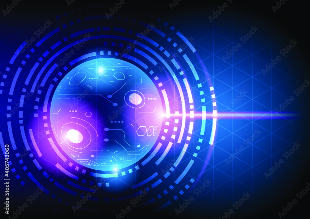 high technology circle using as abstract background business digital data technology concept high technology circle using as abstract background business digital data technology concept