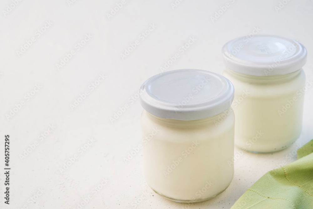 Natural Yogurt with granadine (healthy breakfast) Natural Yogurt with granadine (healthy breakfast)