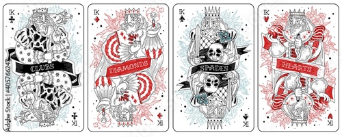 King playing cards