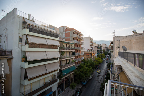 Fototapeta Naklejka Na Ścianę i Meble -  street in the Athens, Greece