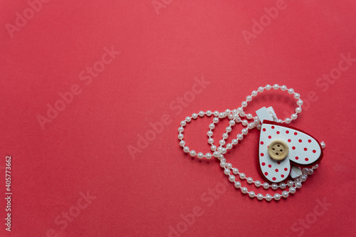 Valentines day wishes type of cards with hearts and pearls different backgrounds
