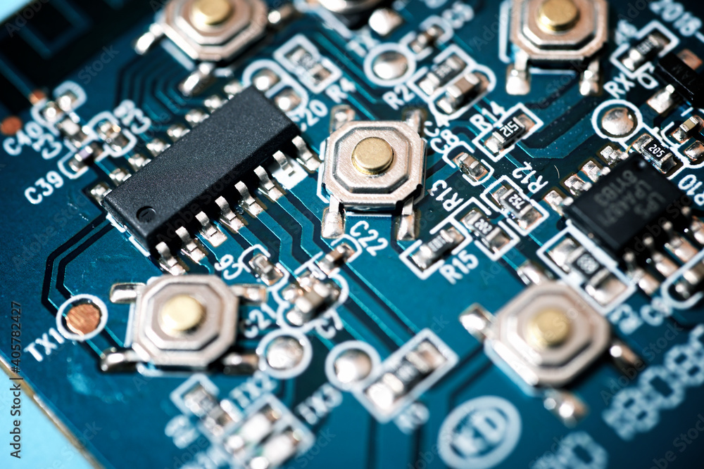 Integrated circuit view Integrated circuit view