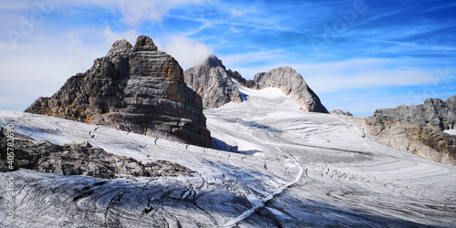 Auf dem Dachsteingebirge