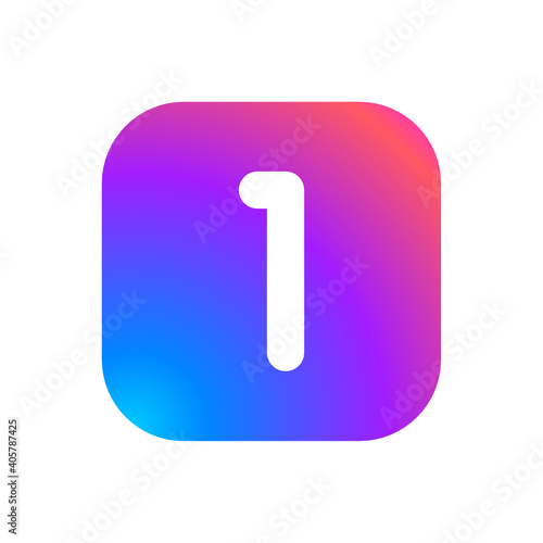 One