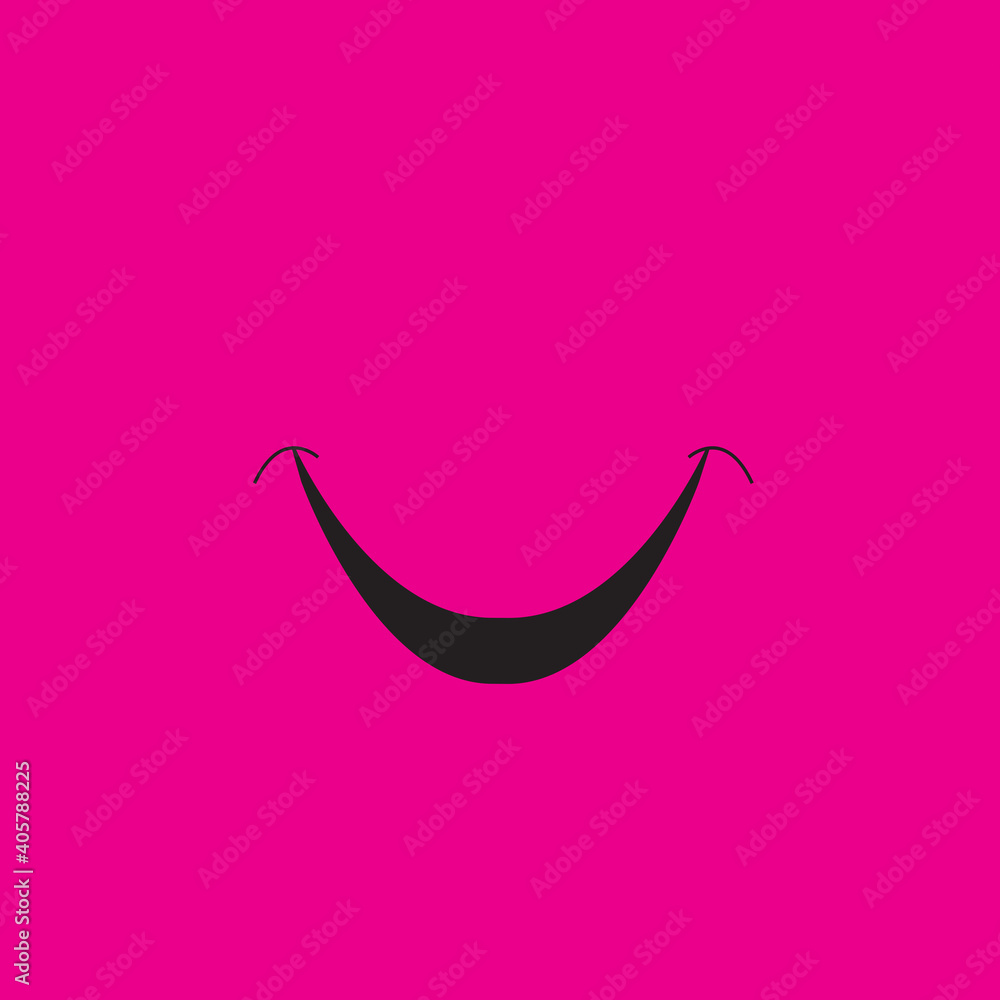Smile icon isolated on background. Trendy smile icon for sticker, wallpaper, greeting card, t shirt and poster. Useful web site, app, ui and logo template. Smile vector illustration Smile icon isolated on background. Trendy smile icon for sticker, wallpaper, greeting card, t shirt and poster. Useful web site, app, ui and logo template. Smile vector illustration