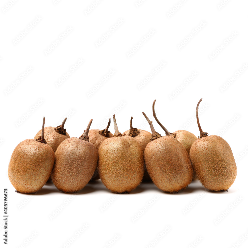 kiwi fruit on white background kiwi fruit on white background