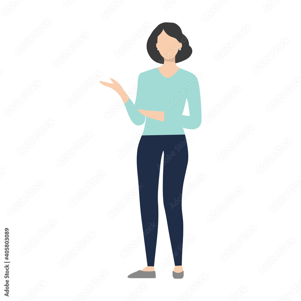 vector sketch of a beautiful young girl promotion and advertising vector sketch of a beautiful young girl promotion and advertising