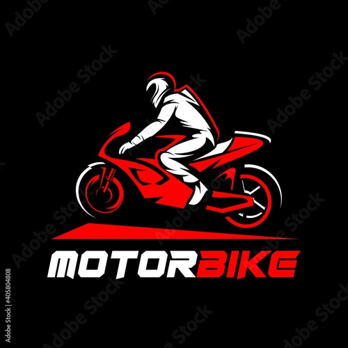 motorcycle vector logo