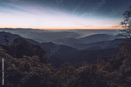 Before sunrise at National park © adirak