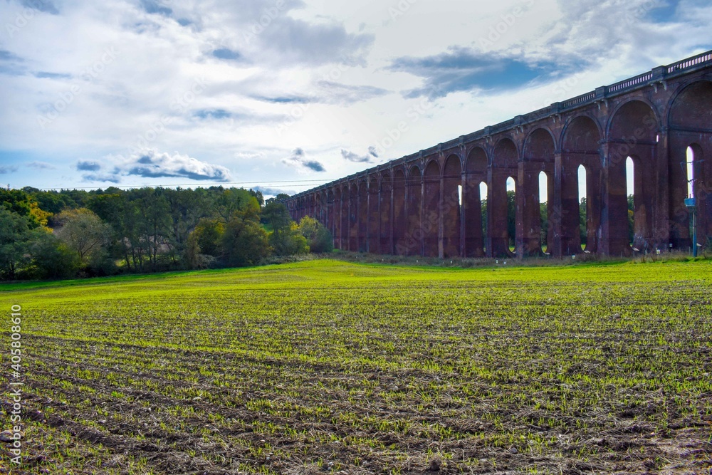 Train bridge in the countryside, Ouse Valley Viaduct near Haywards Heath Train bridge in the countryside, Ouse Valley Viaduct near Haywards Heath