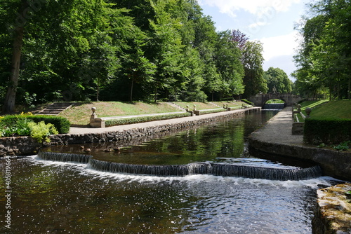 Ludwigsluster Kanal im Schlosspark Ludwigslustd