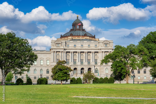 Wallpaper Mural Library of Congress at sunny day, Washington, DC Torontodigital.ca