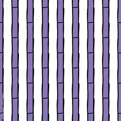 Vector seamless texture background pattern. Hand drawn, purple, black, white colors.