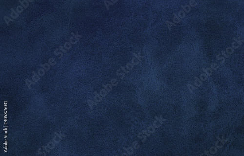 blank page of leather texture background with rough and grunge skin, full frame. Close up detail of textured sheet of blue color organic art background. background of rough fabric emerald color.