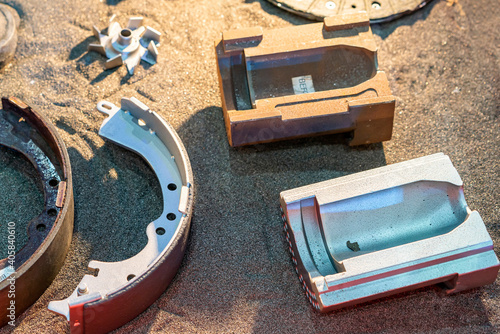 Foto Many kind of steel aluminum casting and welding product of motorcycle and other