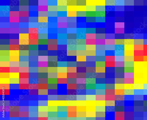 Pastel  rainbow shades  squares  abstract background with squares