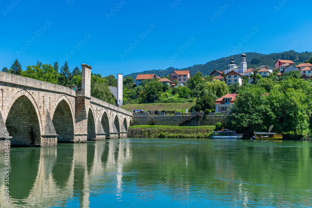 bridge over the river