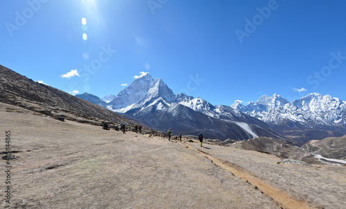 Dingboche, Nepal, Panorama