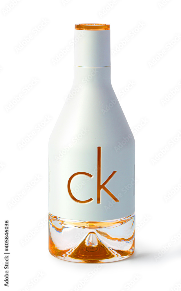 Bottle CK IN2U for Her Calvin Klein Stock Photo | Adobe Stock
