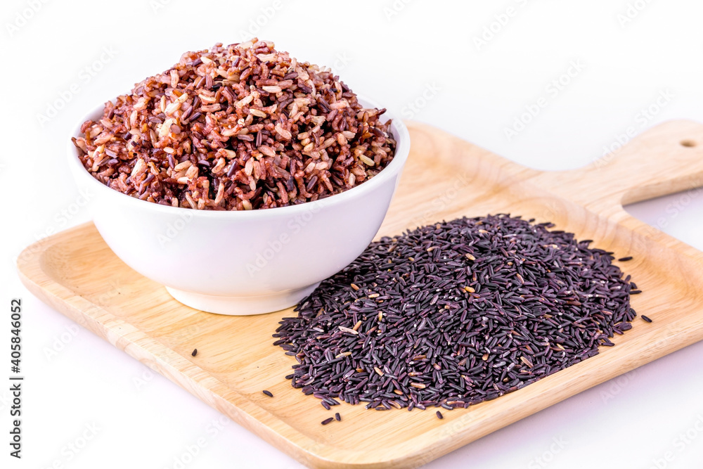 Rice berry cooking tasty Thai food Rice berry cooking tasty Thai food
