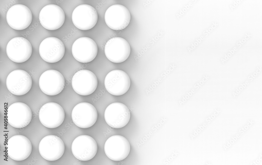 3d rendering. minimal white sphere ball stack wall design background. 3d rendering. minimal white sphere ball stack wall design background.