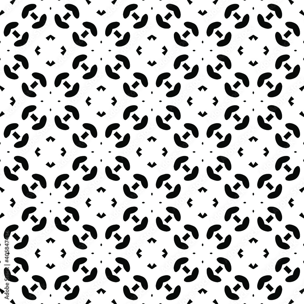 Black and white texture. Abstract seamless geometric pattern.
Black and white texture. Abstract seamless geometric pattern.