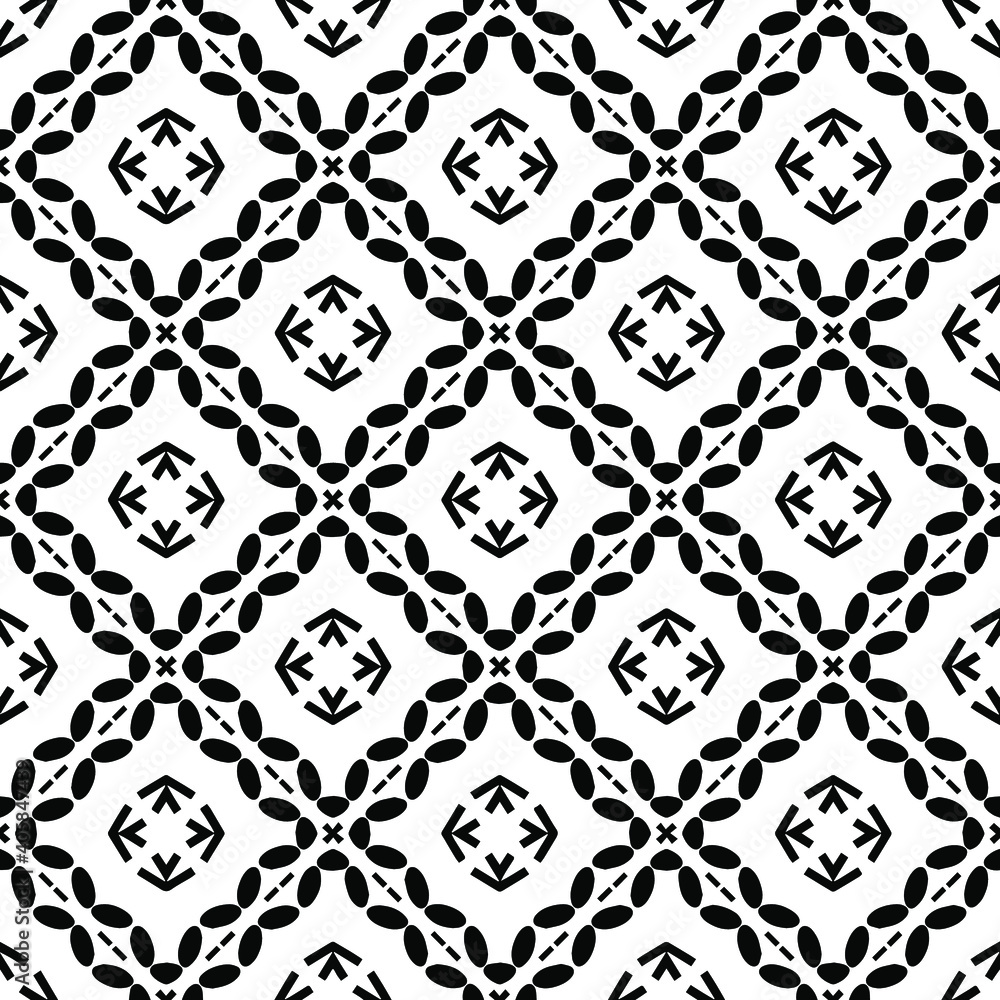 Black and white texture. Abstract seamless geometric pattern.
Black and white texture. Abstract seamless geometric pattern.