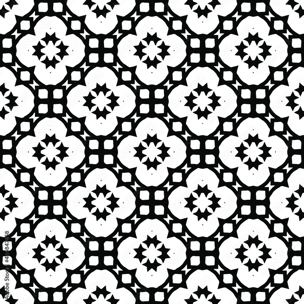 Black and white texture. Abstract seamless geometric pattern.
Black and white texture. Abstract seamless geometric pattern.