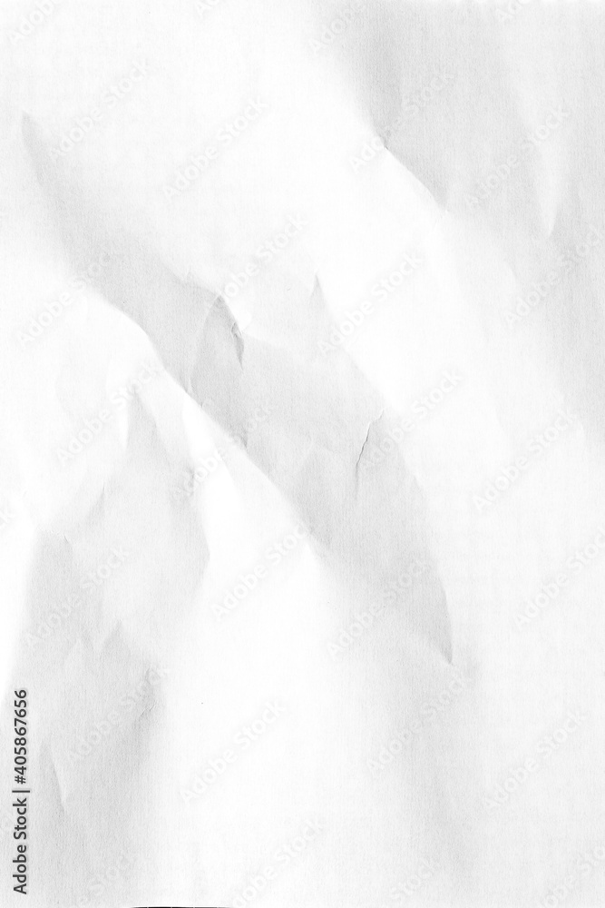 Obraz premium PAPIER FROISSÉ BLANC
