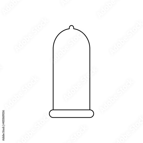 Professional vector condoms icon. Condoms symbol that can be used for any platform and purpose. High quality condoms illustration.