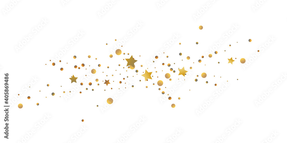 Star of confetti. Falling starry background. Star of confetti. Falling starry background.