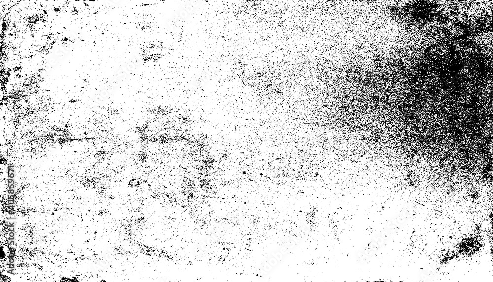 Fototapeta premium Rough black and white texture vector. Distressed overlay texture. Grunge background. Abstract textured effect. Vector Illustration. Black isolated on white background. EPS10