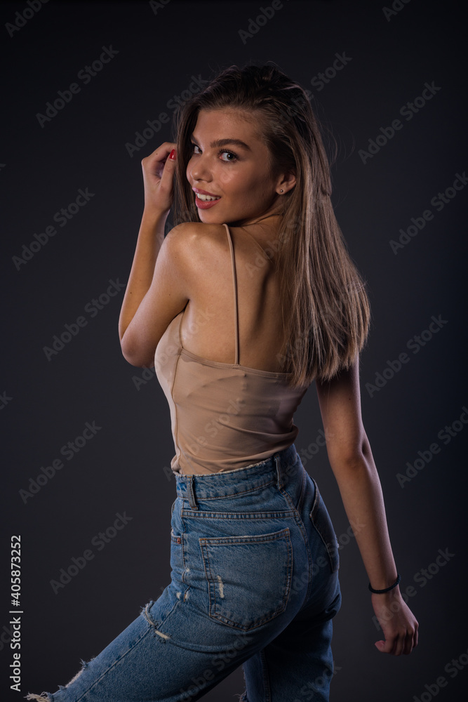 Cool trendy woman Cool trendy woman