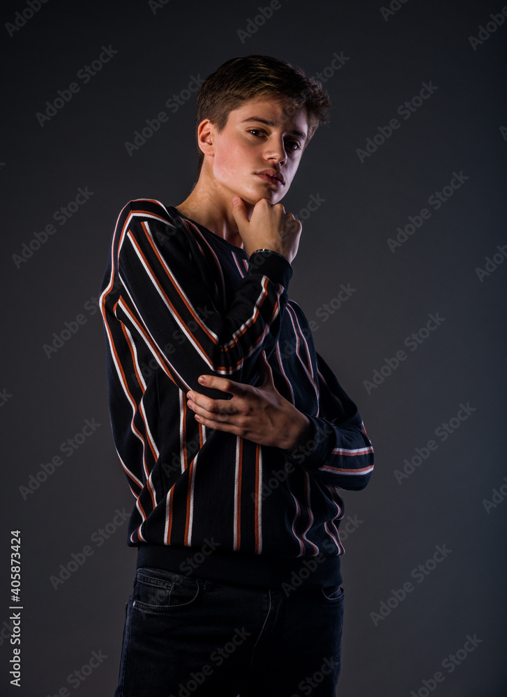 Joyful stylish handsome caucasian male Joyful stylish handsome caucasian male