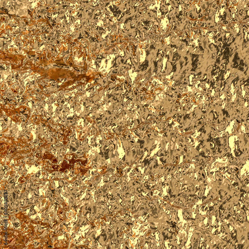 liquid gold wave background.