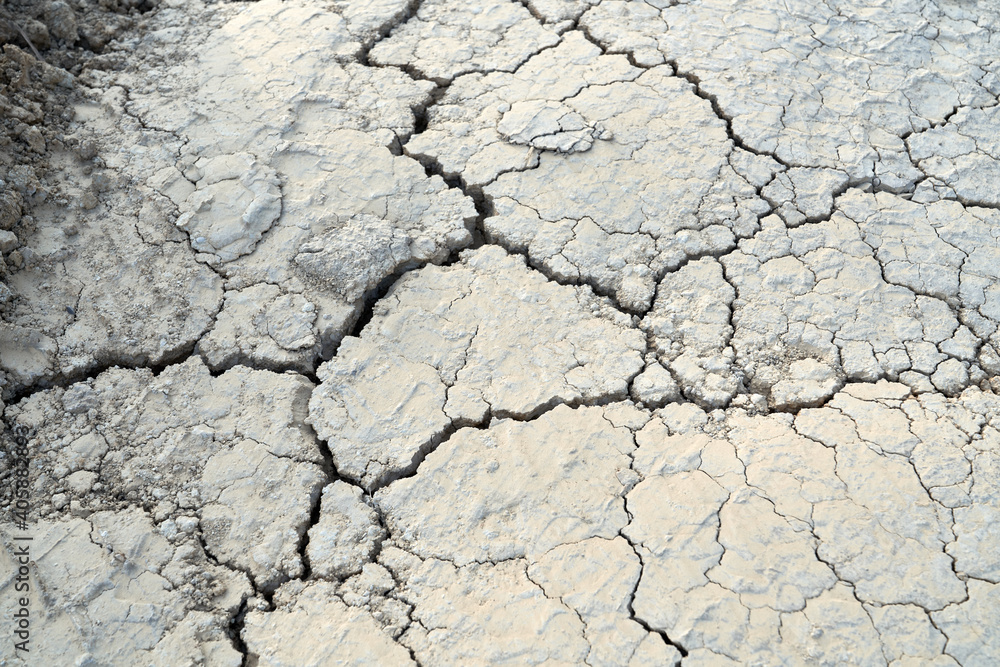 Texture of the crackled dirty clay in desert. Texture of the crackled dirty clay in desert.